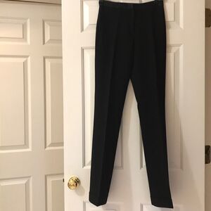 MOSCHINO Black Wool Dress Pant with Cuff
